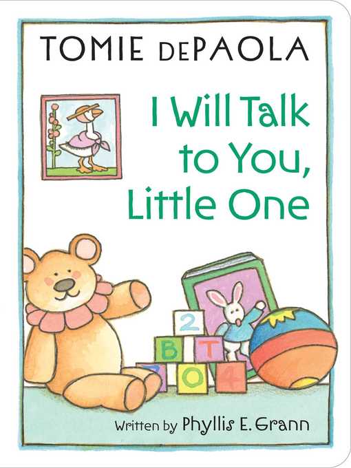Cover image for I Will Talk to You, Little One